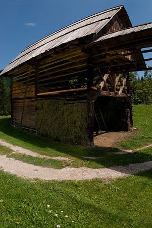 Bohinjska Bela hayrick
