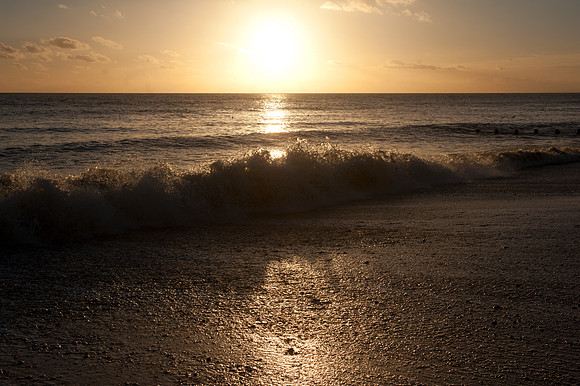 Sunset at Rustington Beach