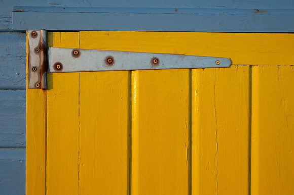 Beach Hut Door