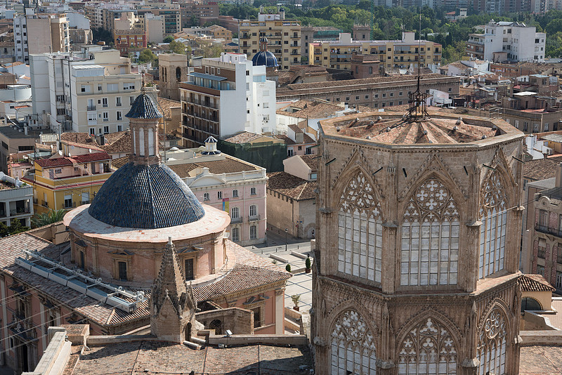 View from Catedral de València