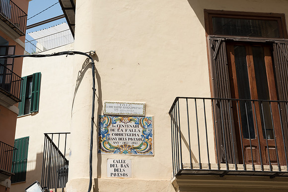 Calle del Ban dels Pavesos Valencia