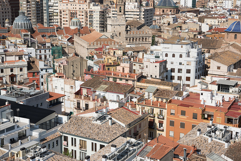 View from Catedral de València