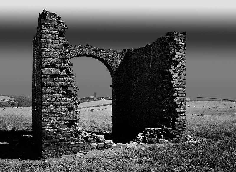 Exmoor Devon ruin