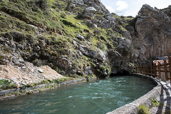 Canal in Cares Gorge, Picos de Europa