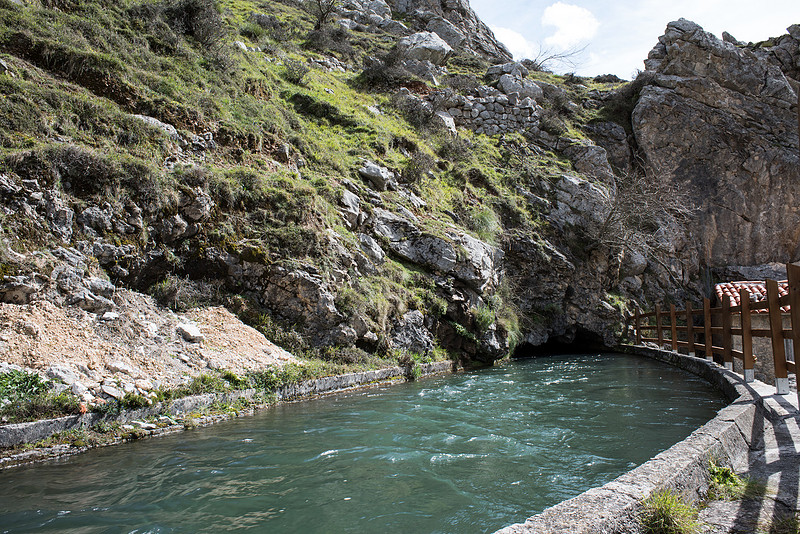 Canal in Cares Gorge, Picos de Europa
