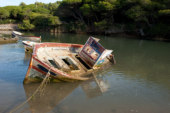 Old Boats at Puerto de Conil