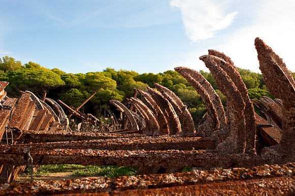 Anchors at Puerto de Conil