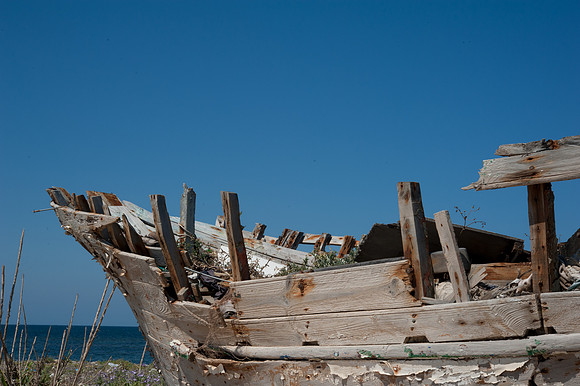 Hull at Marsala harbour