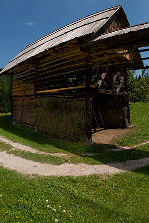 Bohinjska Bela hayrick