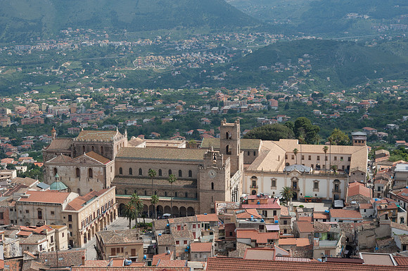 View of Monreale Catherdral, Italy