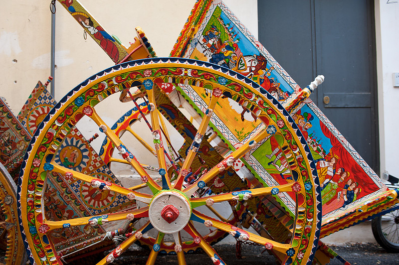 Painted Cart