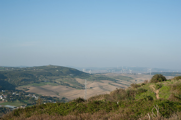 Wind Turbines near Vejer de la Frontera