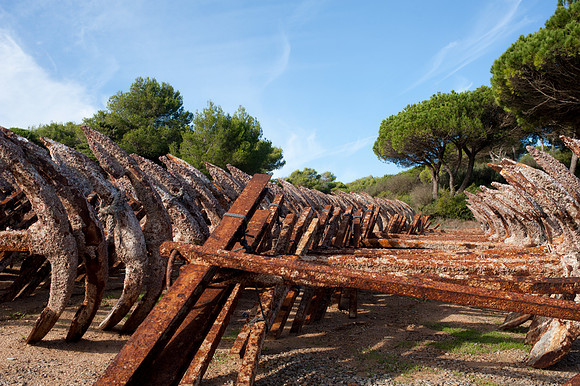 Anchors at Puerto de Conil