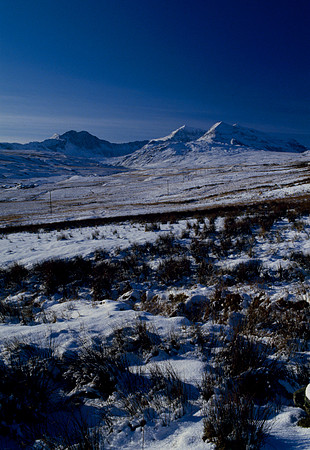 The Snowdon horseshoe from near Capel Curig, Wales