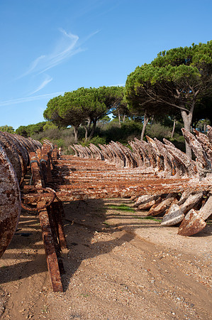 Anchors at Puerto de Conil