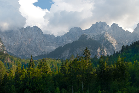 view from Martuljek