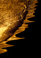 Beach cusps at Durdle Dor, Dorset
