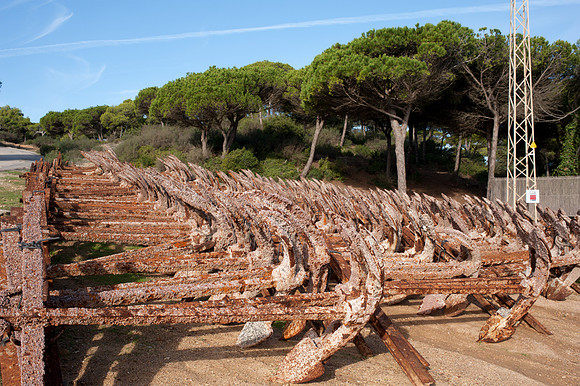 Anchors at Puerto de Conil